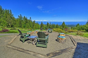 Picturesque Port Angeles Cabin with Fire Pit!